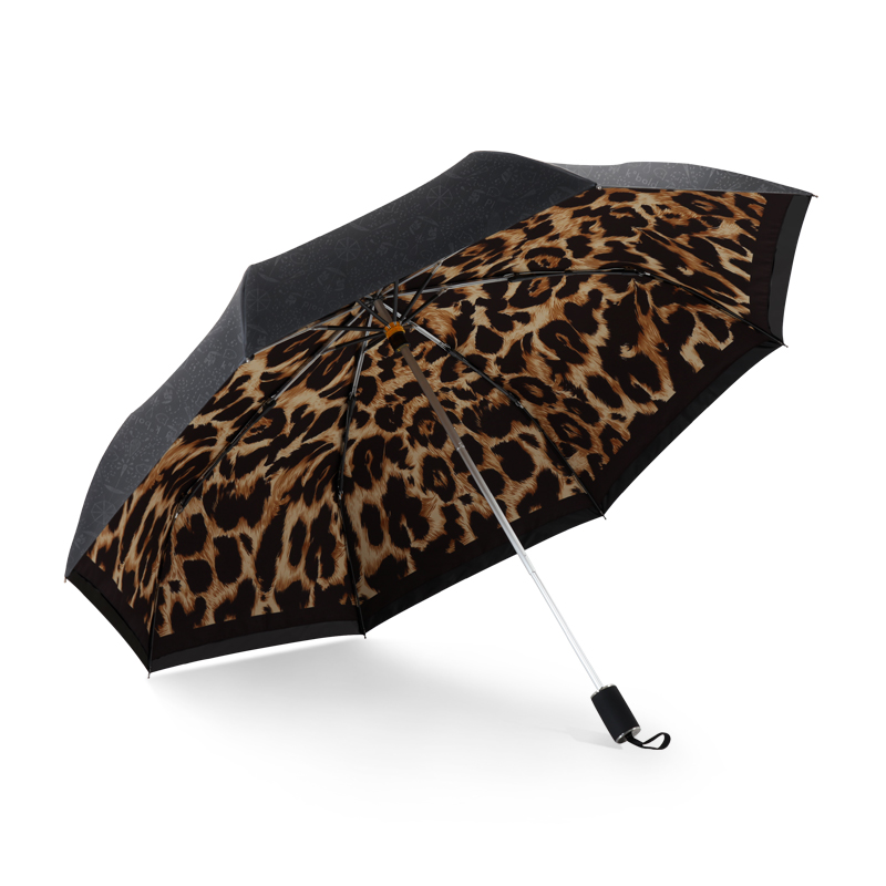 kobold 三折双层防晒遮阳伞 KH3255-002(咖啡色)