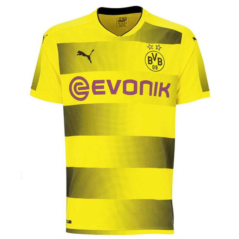 PUMA/彪马男士夏季 锦纶BVB Home Replica Shirt 多特蒙德17-18赛季球衣