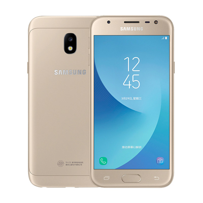 SAMSUNG/三星 Galaxy J3 2017版(J3300)3+32G 流沙金 全网通4G手机
