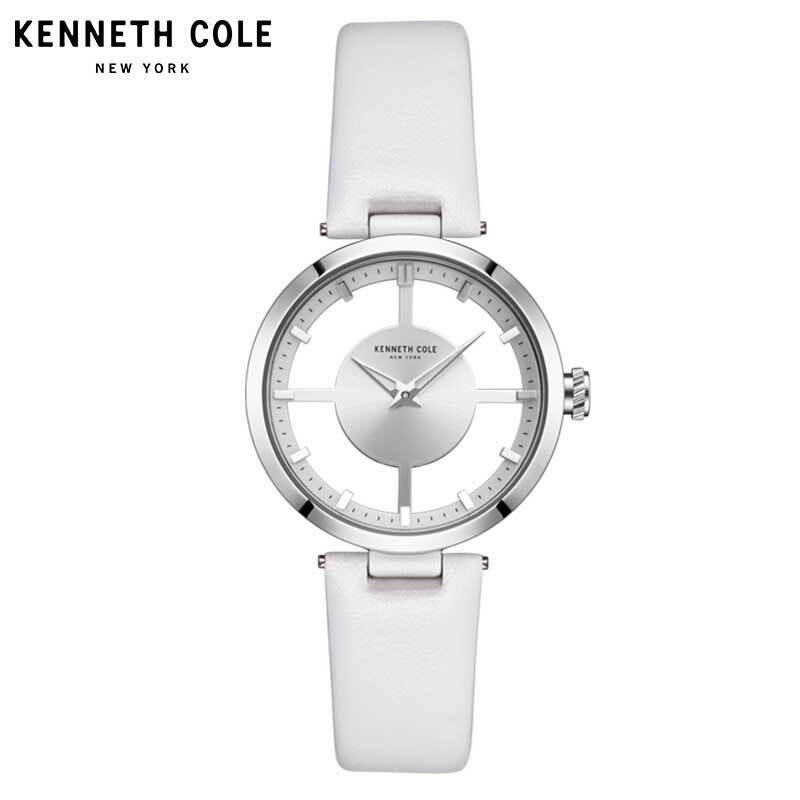 KennethCole/凯尼斯.克尔女士皮带石英表时尚透视女表正品KC手表KC2609