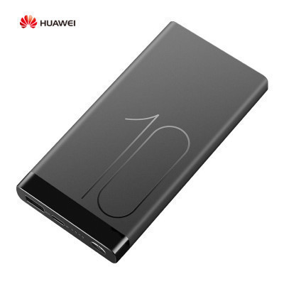 华为(HUAWEI)AP09S 充电宝移动电源 SuperCharge 10000mAh 聚合物锂离子电芯;金属机身黑色