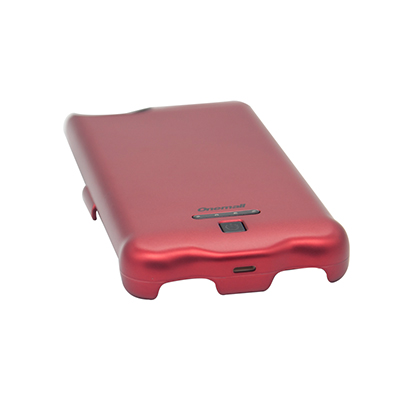 万茂(Onemall)I80S 中国红 8000毫安苹果电池 iPhone6/6S/7 背夹电池 充电宝