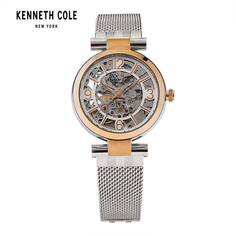 KennethCole/凯尼斯.克尔女士手表美国时尚镂空自动机械女表正品KC4944