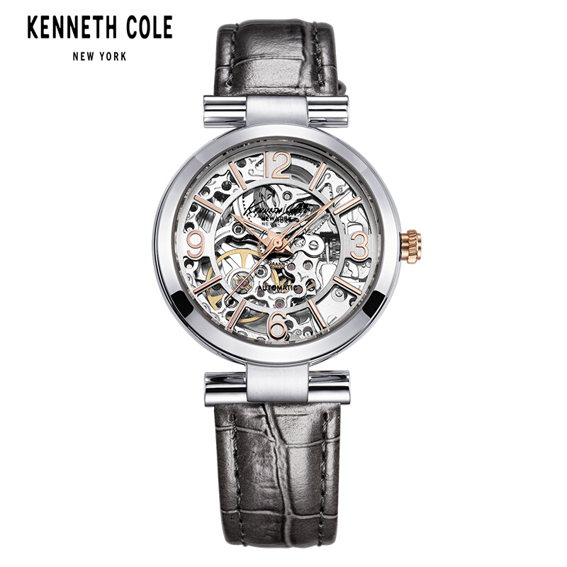 KennethCole/凯尼斯.克尔女士手表美国时尚镂空自动机械女表正品KC10027309