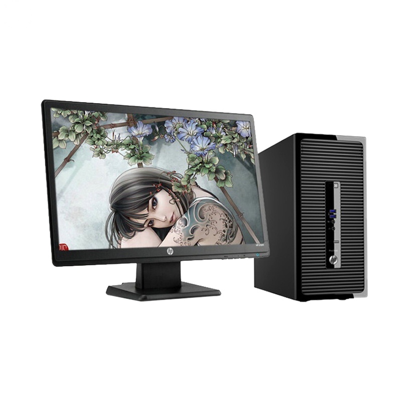 惠普(HP)480 G4 MT商用台式电脑 19.5寸(I3-7100 4G 500G DVDRW Win10H)