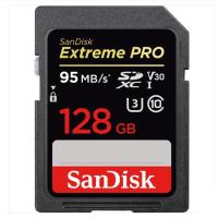 闪迪(SanDisk)至尊超极速SDHC UHS-I存储卡 V30 U3 Class10 SD卡 128G