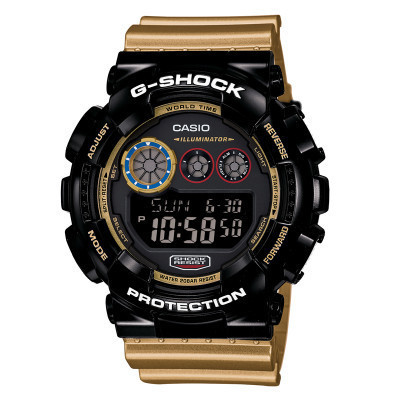 卡西欧(CASIO)手表 G-SHOCK系列时尚质感运动男表 GD-120CS-1