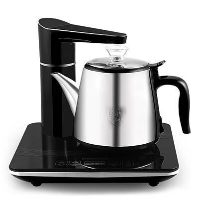 万利达(malata)上水壶抽水电热水壶茶具套装烧水壶煮茶器家用抽水式电茶壶WLD-ST1008S