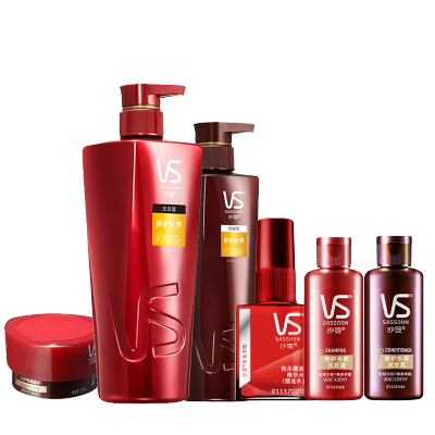 沙宣(VS SASSOON)洗发露750ml+润发乳400ml+发膜150ml+洗发露+润发乳+精华水 修护洗发水
