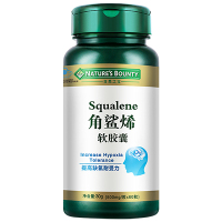 自然之宝(Nature's bounty)角鲨烯软胶囊500mg粒*60粒 提高耐缺氧能力