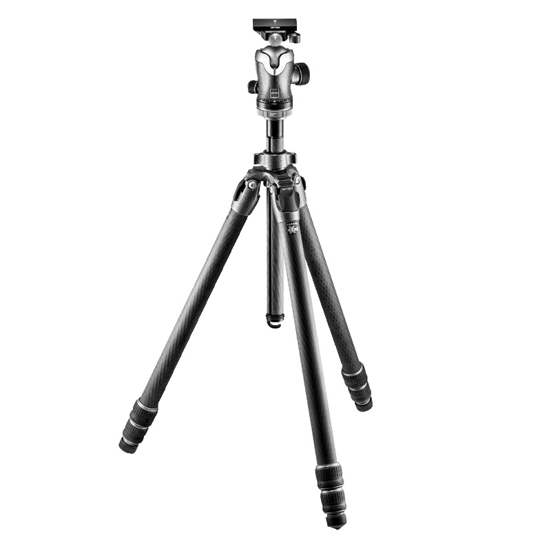 捷信(GITZO) GK3532-82QD 新登山者系列碳纤维旋钮式 相机三脚架云台套装(GH3382QD)