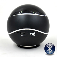 Vibe-Tribe Orbit 意大利进口 3D音效360度立体声共振技术 蓝牙共振音箱(黑色)