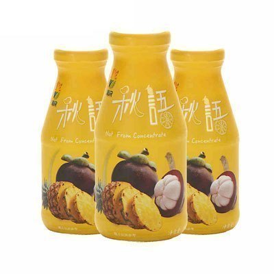 九日秋语果汁(山竹菠萝)238ml*3 泰国进口饮料nfc非浓缩还原