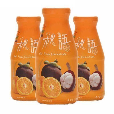 九日秋雨果汁(山竹橙子)238ml*3 泰国进口饮料nfc非浓缩还原