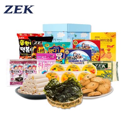 ZEK 休闲零食大礼包 进口食品 优惠礼盒装 1440g