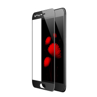 倍思 丝印全贴合 OPPO R11 PET软边3D弧形钢化膜0.23mm 黑边