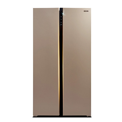冰松(BISON) BCD-456W 456L升 对开门双门 智能/纤薄/风冷无霜对开门 家用节能电冰箱