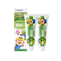 宝露露(pororo)儿童水果味哈密瓜味(2支组合)牙膏[641208]