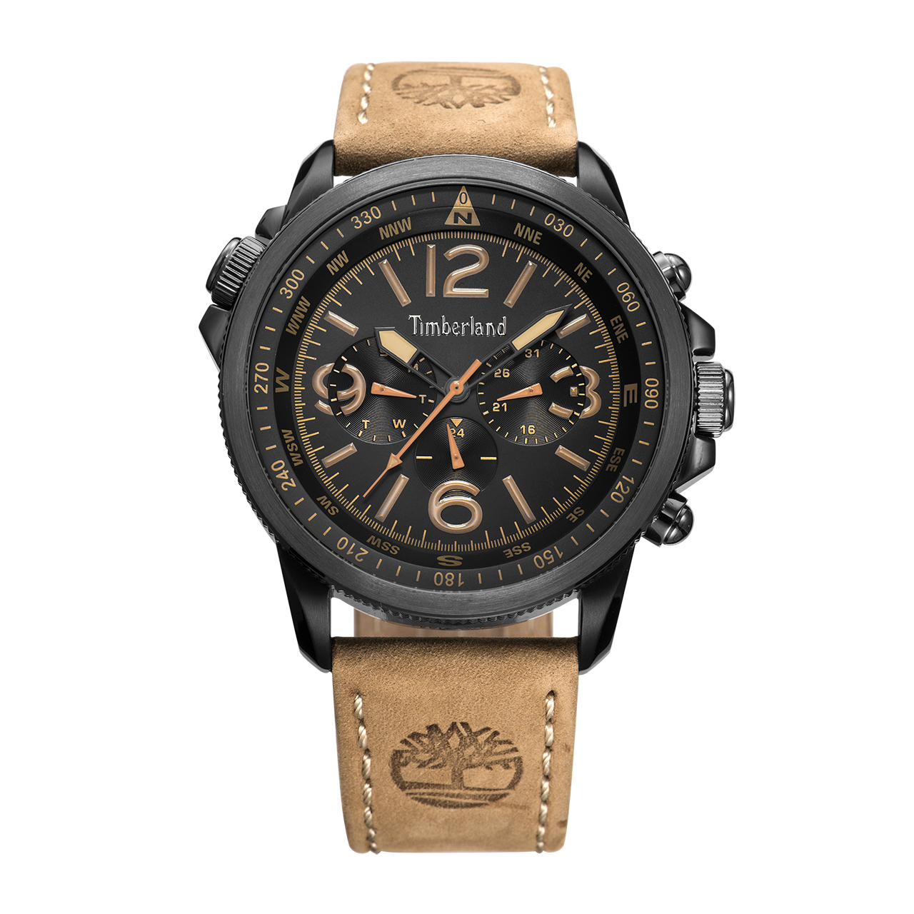 Timberland/添柏岚手表男士运动户外功能手表品牌皮带防水石英表TBL.13910