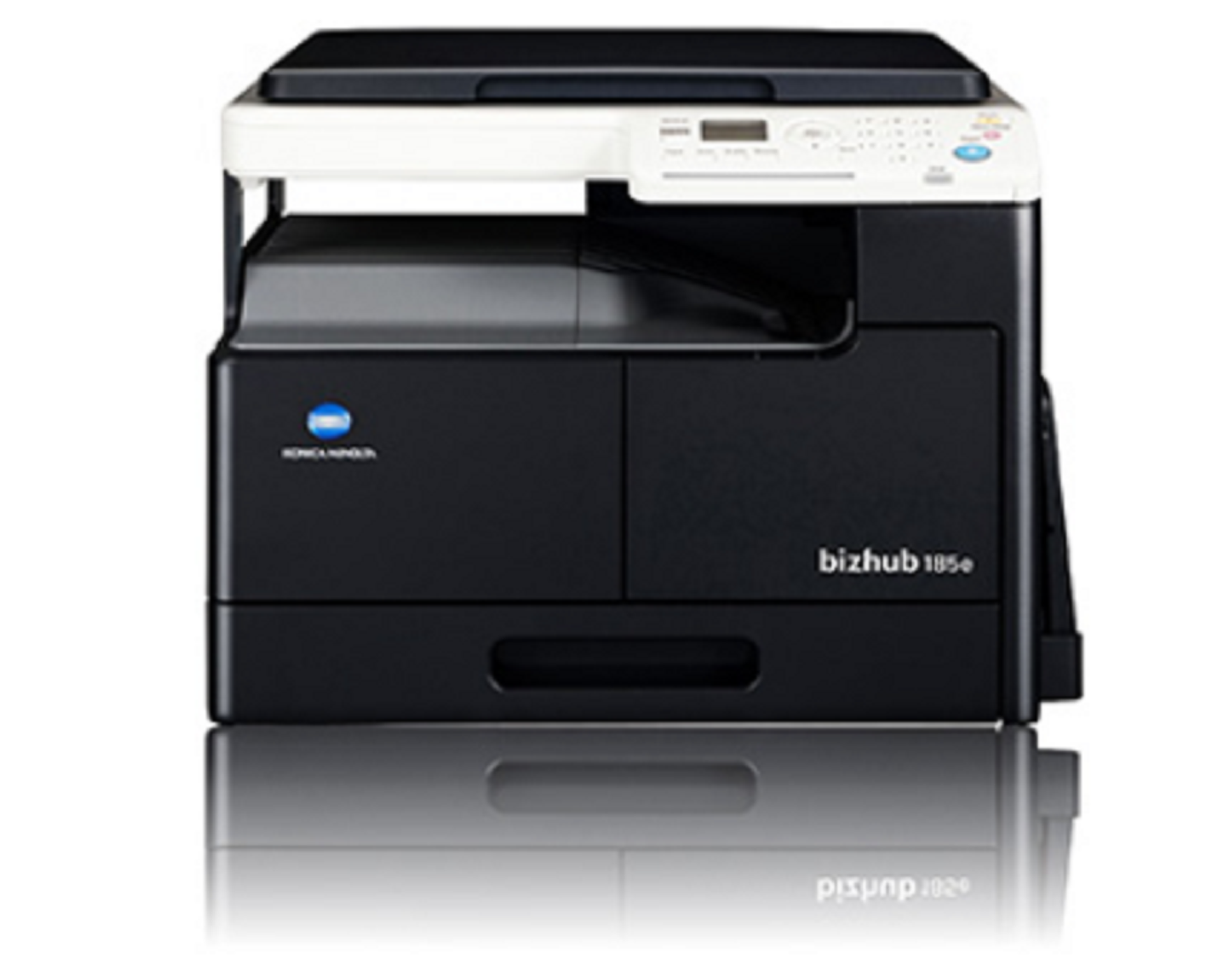 柯尼卡美能达A3多功能打印机B185e(打印复印黑白扫描三合一)