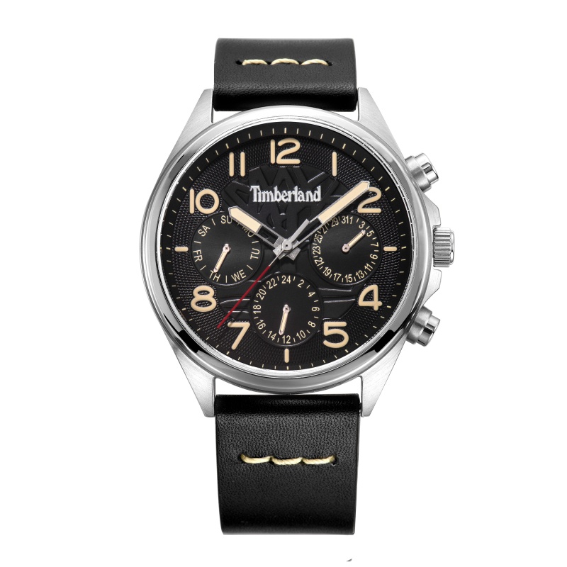 Timberland/添柏岚新款多功能指针男表 三眼防水运动潮流手表TBL.14844JS/02