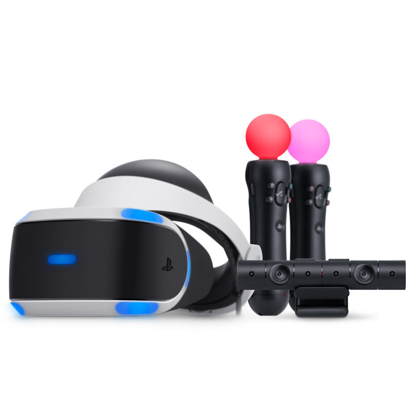 索尼(SONY)[国行PS VR]PlayStation VR 精品套装(含4张游戏兑换卡+3个月会员Plus)