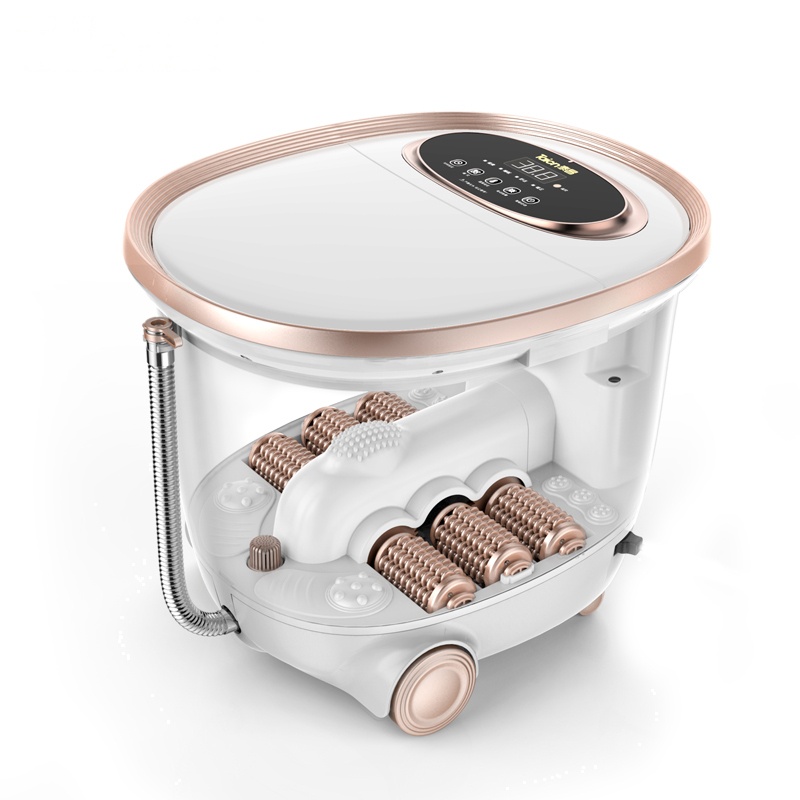 金泰昌养生足浴盆TC-1700 一键智能启动 智能感应面板 三组电动滚轮 足浴器 泡脚桶