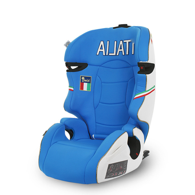 [苏宁自营]Kiwy儿童安全座椅意大利原装进口ISOFIX接口皇室蓝西西里3岁-12岁