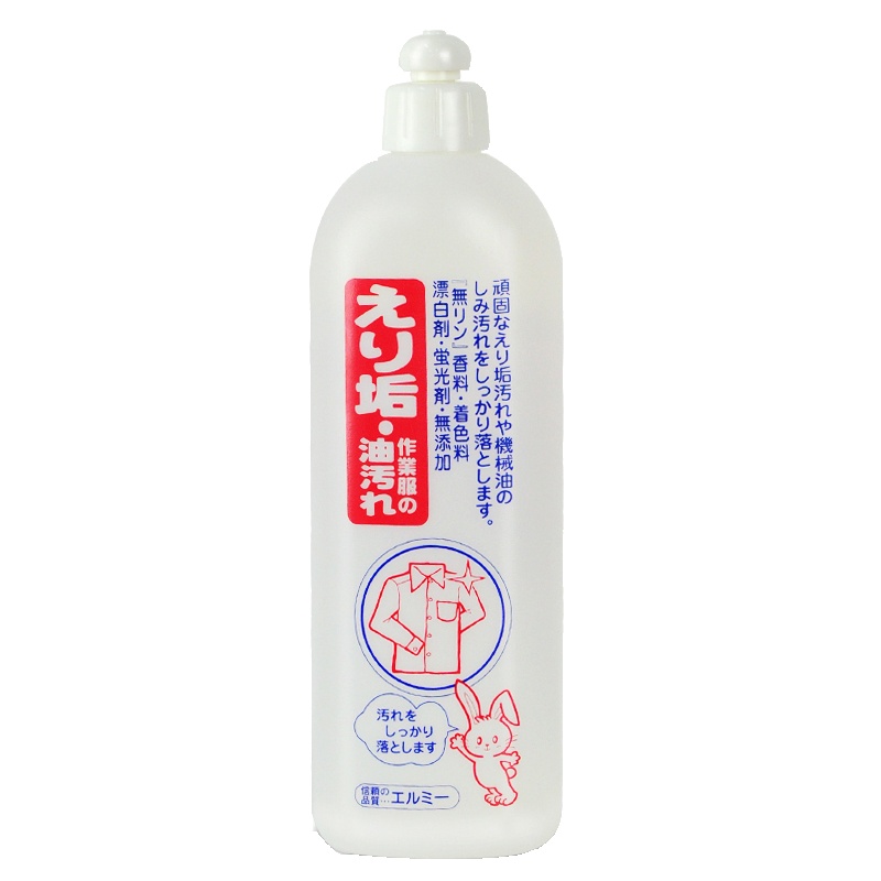 惠留美(elmie) 领口污垢专用洗涤剂500ml（日本进口）瓶装无香味