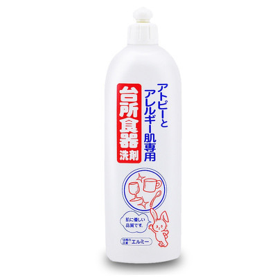 惠留美(elmie) 厨房餐具洗涤剂 过敏者适用500ml (日本原装进口)