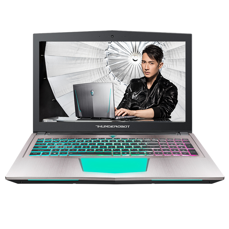 雷神Dino-X6A 15.6英寸游戏笔记本电脑 120HZ屏幕i7-7700HQ 8G/128G+1T GTX1060