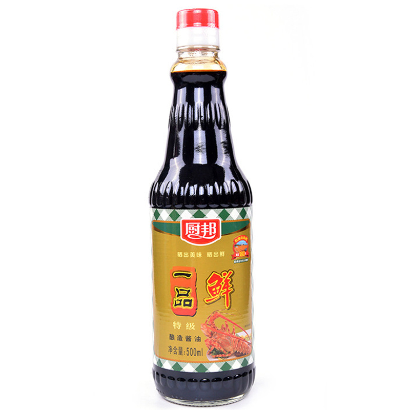 厨邦一品鲜特级酿造酱油500ml