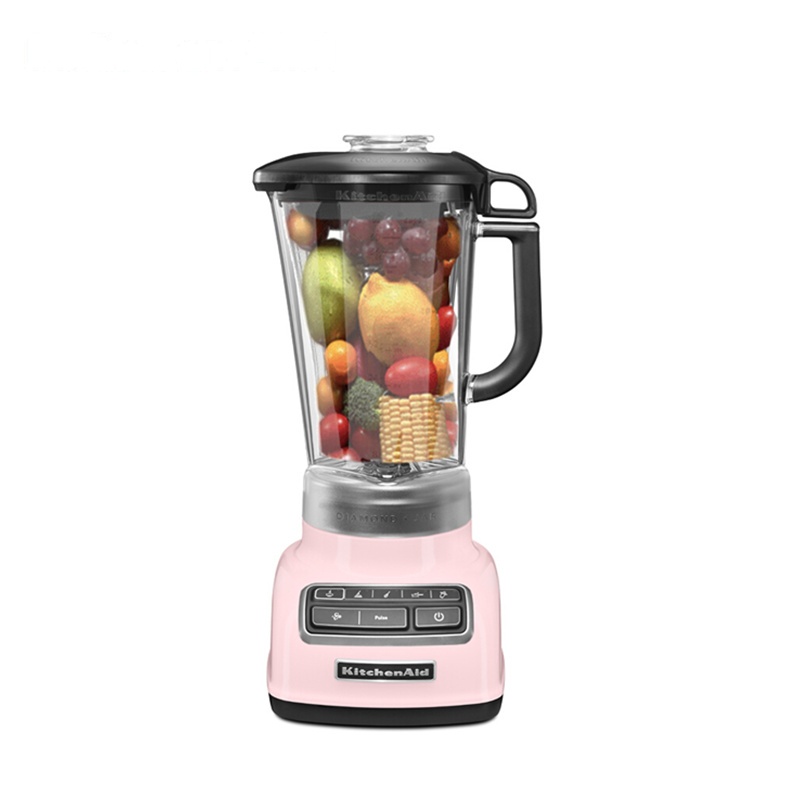 凯膳怡(KitchenAid)5KSB1585CPK料理机家用多功能搅拌辅食榨汁果汁机 樱花粉