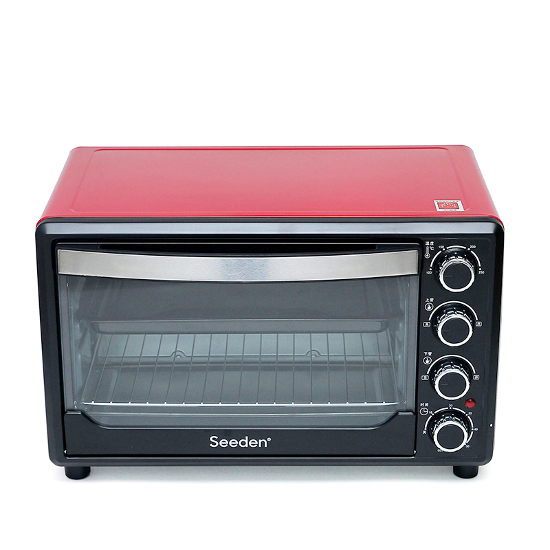 西点(Seeden) SD-1350R独立控温家用 烘焙 多功能全自动大容量蛋糕电烤箱35升
