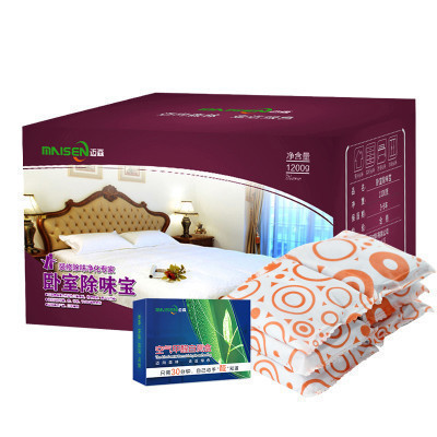 迈森卧室除味宝1200g 家用除苯除甲醛活性竹炭包