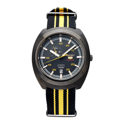 精工(SEIKO)手表 seiko5全自动机械休闲运动机械男表SSA289J1