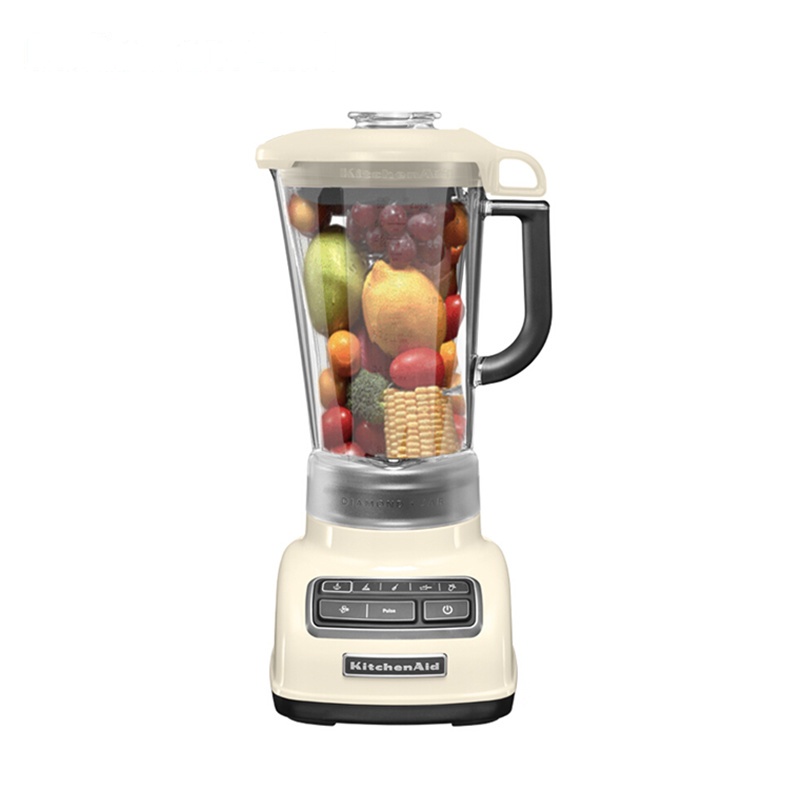 凯膳怡(KitchenAid)5KSB1585CAC料理机家用多功能搅拌辅食榨汁果汁机 杏仁白