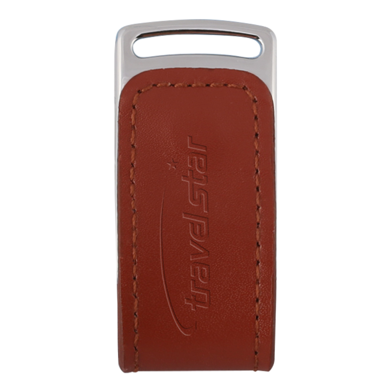 旅之星travelstar 权盾防复制加密USB2.0U盘 8GB 棕色