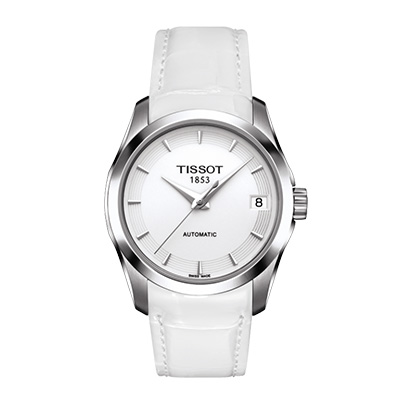 天梭TISSOT-库图系列 T035.207.16.011.00 机械女表