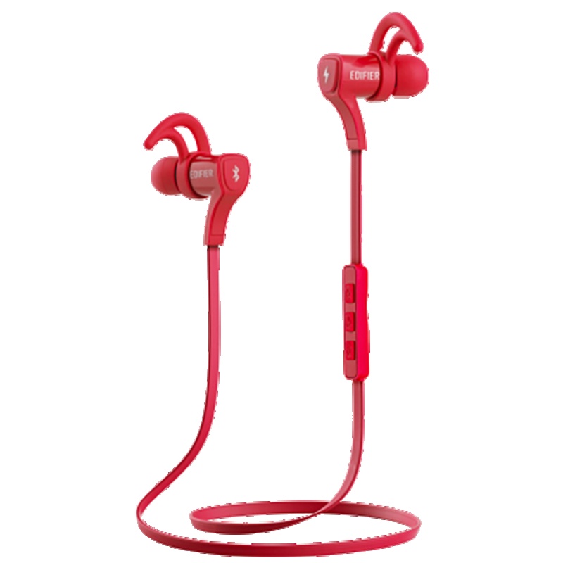 Edifier/漫步者 W288BT运动蓝牙无线耳机音乐跑步入耳式耳塞 红色