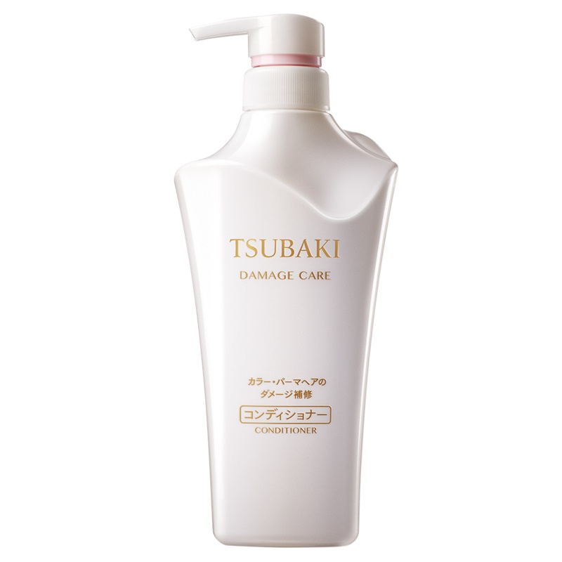 资生堂 丝蓓绮(TSUBAKI) 滢艳染烫修护护发素 500ml 日本进口 深层修护 所有发质适用