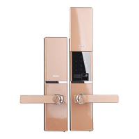 haier海尔指纹锁U0S(云KS)（摩卡沙金）