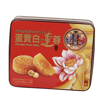 百味园蛋黄白莲蓉500g