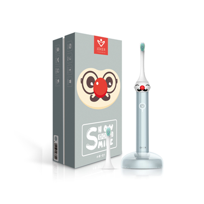 小丑(JOKER) 电动牙刷 成人萌爸款 蓝灰色 智能超声波 充电式 缓解牙龈出血 牙龈肿痛等口腔问题!