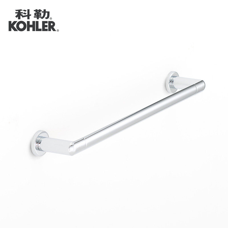 [苏宁自营]科勒卫浴正品 珂美18寸毛巾杆浴室五金挂件毛巾架毛巾挂97878T-CP