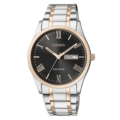 西铁城(CITIZEN)手表 光动能不锈钢带休闲男表BM8504-54EB