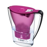 德国BWT倍世 Penguin 2.7L便携式 家用滤水壶 净水壶 净水器 紫红色Aubergine