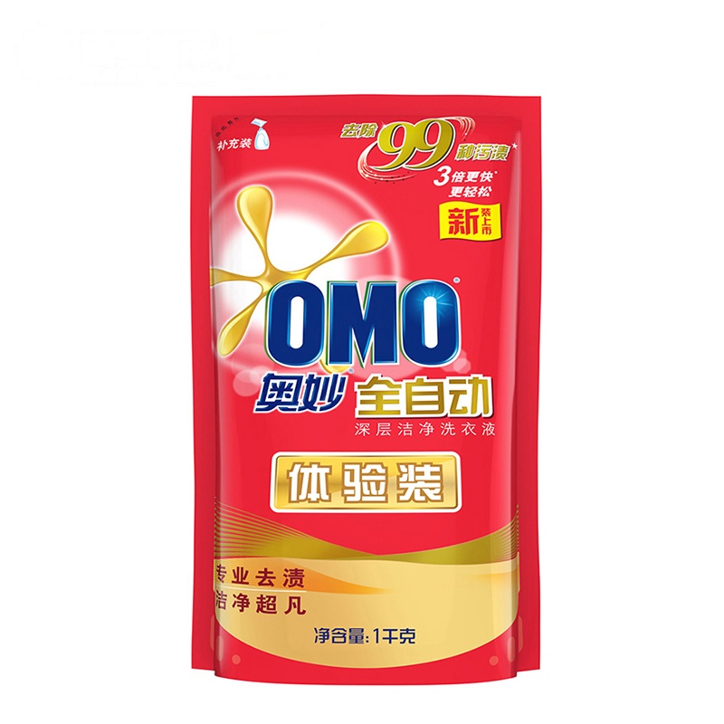 奥妙 全自动深层洁净洗衣液体验装1KG