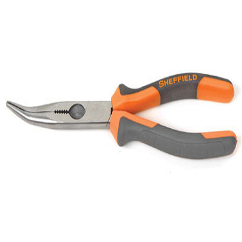 钢盾弯嘴钳S045012 8寸