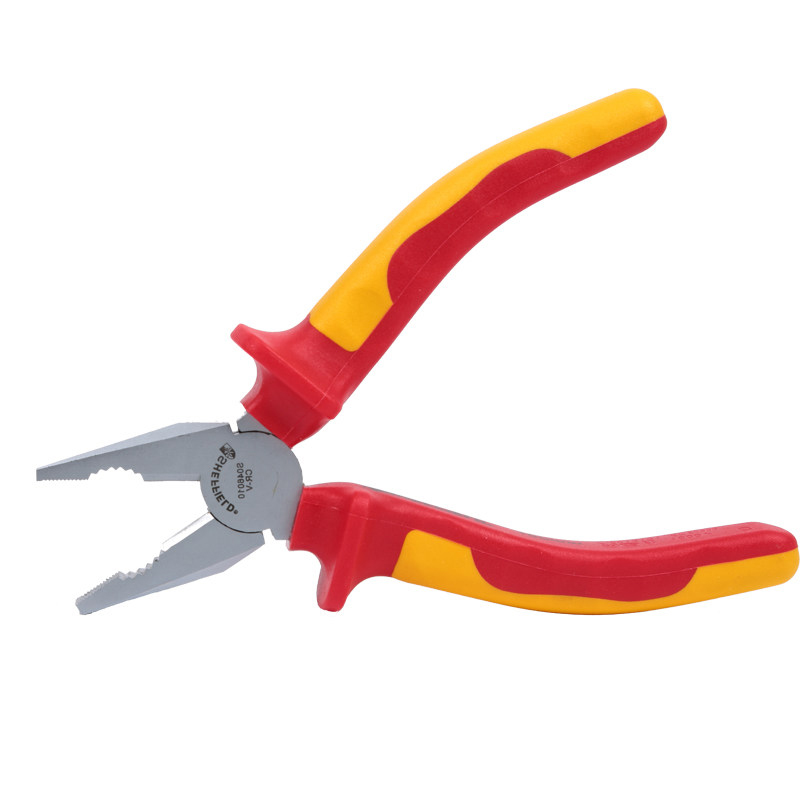 钢盾绝缘钢丝钳S046012 8寸